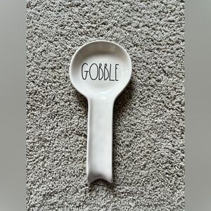 Rae Dunn 'GOBBLE' Spoon Rest